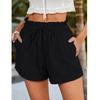 Summer New Women's Shorts Casual  Solid Color Loose Fashion Shorts