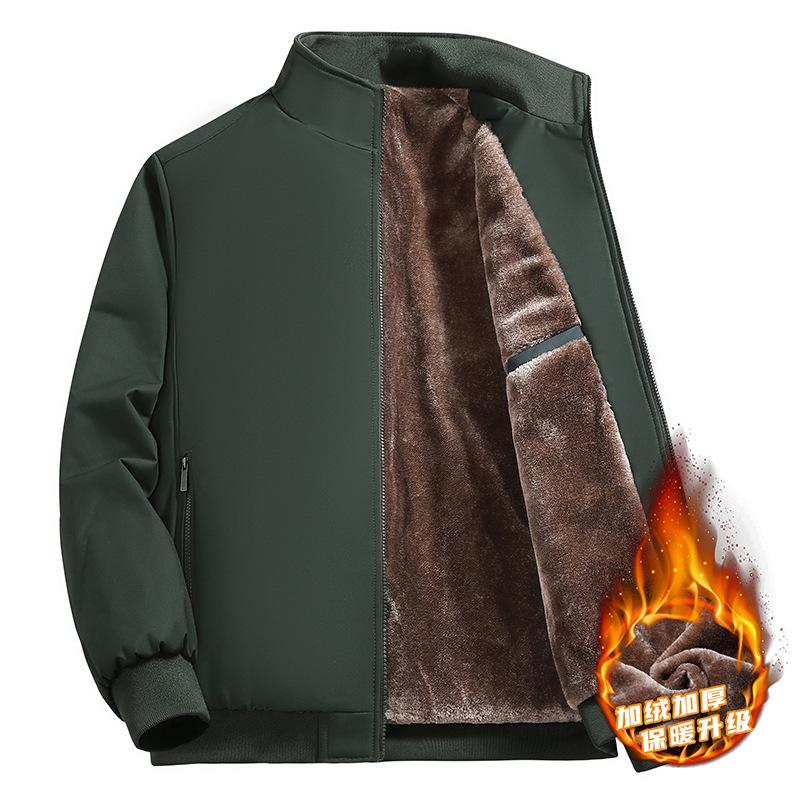 Men's Winter Fleece-Lined Thick Jacket – Trendy, Versatile, Warm, Cotton Padded Coat 2026