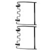 2PCS Hanging Trash Bag Holder Iron Foldable Under Sink Garbage Bag Rack for Kitchen Cupboard Frame Cabinet Door