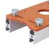 65mm Trimming Machine Slotted Bracket 0 to 5cm Wood Thickness Range 2 in 1 Slotted Base Fastening Bracket Accessory