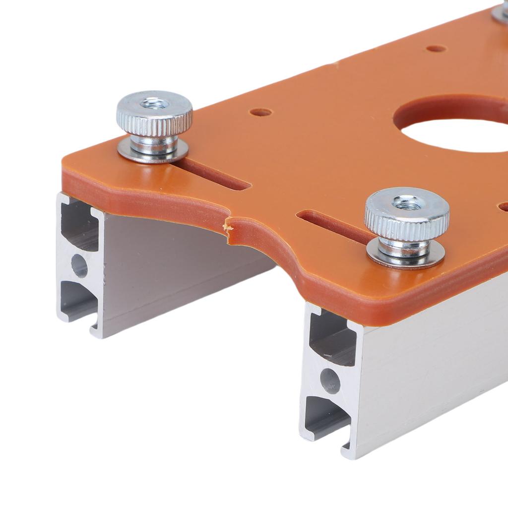 65mm Trimming Machine Slotted Bracket 0 to 5cm Wood Thickness Range 2 in 1 Slotted Base Fastening Bracket Accessory