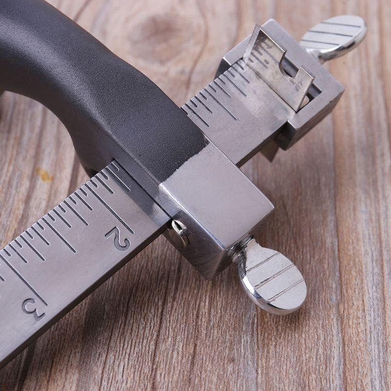 Professional Draw Gauge Leather Strap String Belt Cutter Hand Cutting Leathercraft Tools top sale