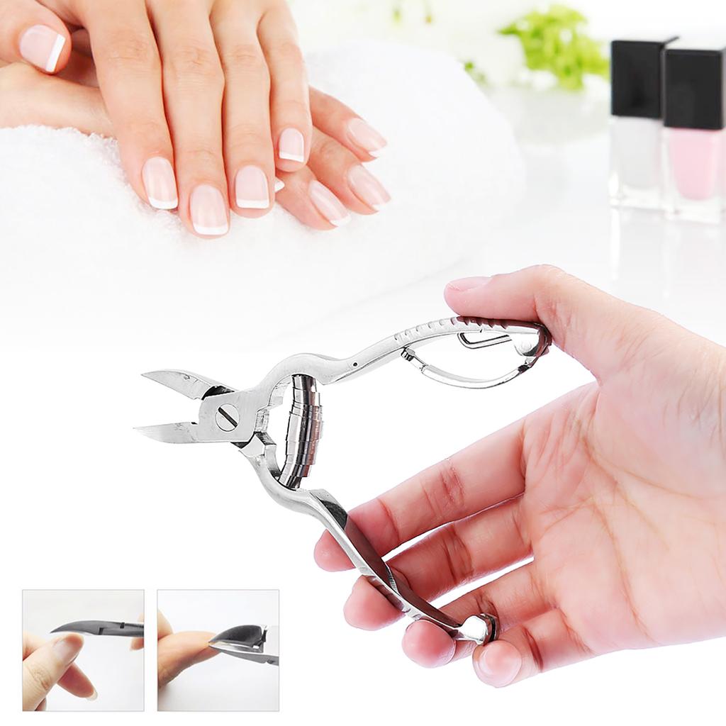 Stainless Steel Toe Finger Cuticle Nipper Manicure Clipper Pedicure Tool