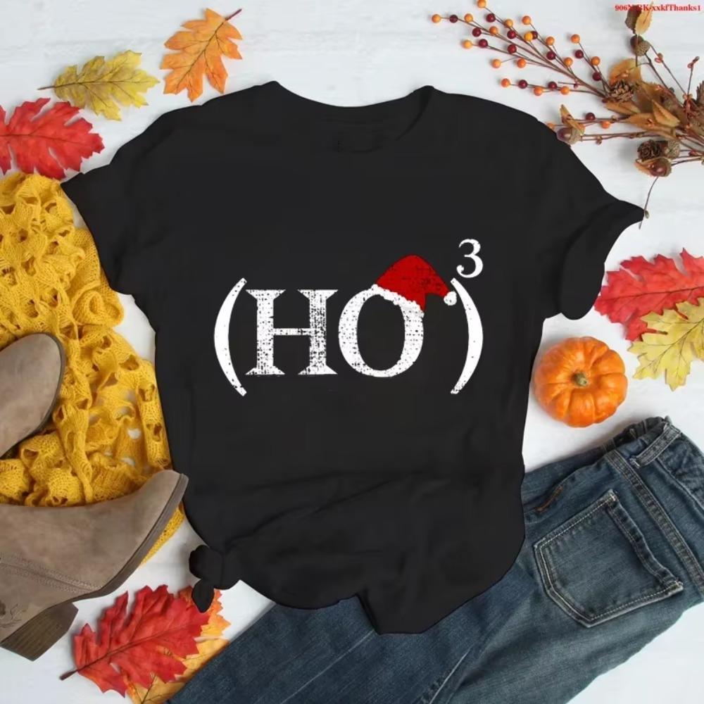 

Футболка Christmas Math Funny Plus Size S-4XL, мужская летняя футболка, модная футболка с индивидуальным графическим принтом, повседневная футболка с коротким рукавом M