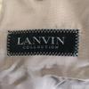 LANVIN/100% Linen Tailored Jacket/Men’s L/R50-46/Beige/Single/2-Button/Half Lined/Made in Japan(USED)
