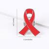 10 Pcs Ribbon Brooch Enamel Pins Jewelry Breast Cancers Awareness Hope Lapel Pin Buttons Badges Clothing Accessories
