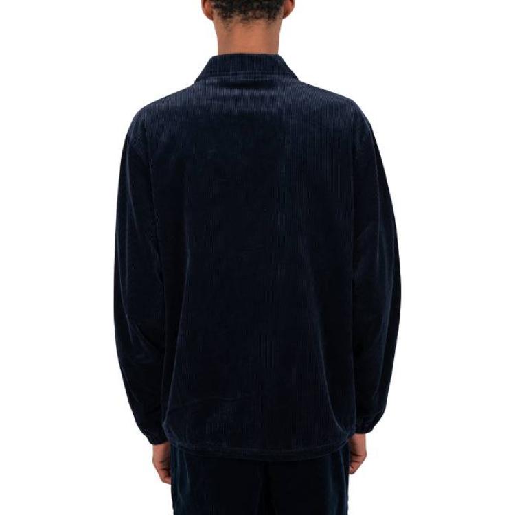 Polo Ralph Lauren FW22 Logo Embroidered Single-Breasted Polo Jacket Men Jacket Blue 710876600-001