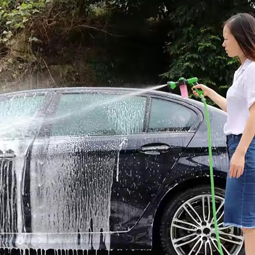 Portable Auto Foam Lance Water High Pressure 3 Grade Tool Car Cleaning Garden Automobile Tool Wash Nozzle Washer Sprayer Je A0Y3