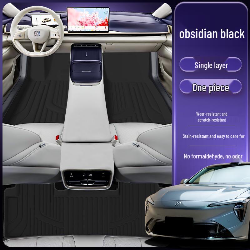 Eco-Friendly Waterproof & Dustproof Floor Mats for Zhijing L7 - Double-Layer Car Interior Accessory