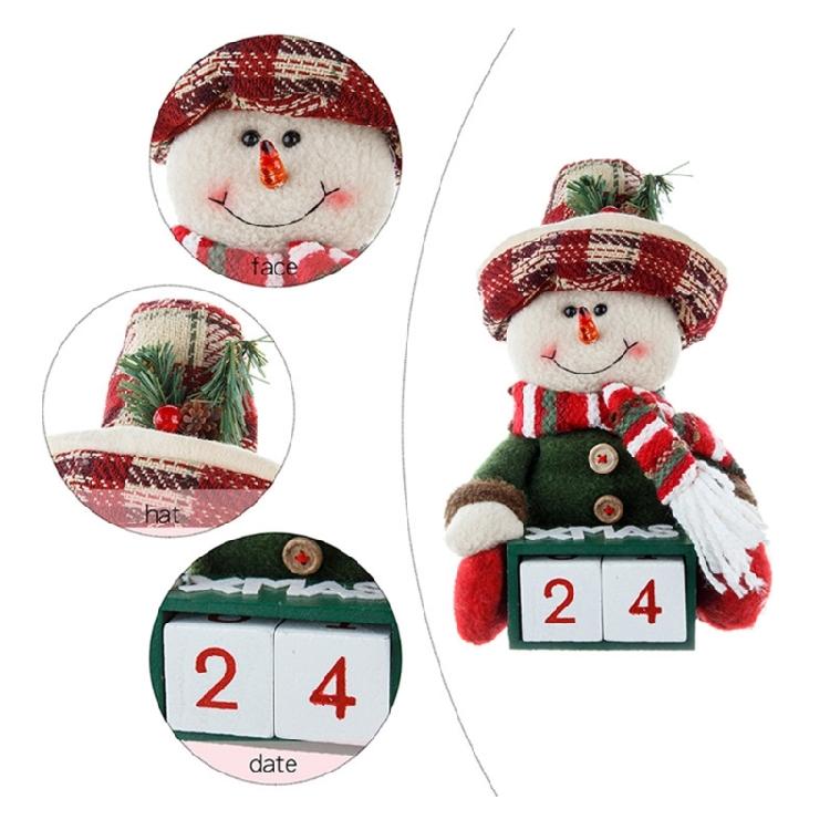 Enchanting Gnomes Advents Calendar Elegant Christmas Gnomes Countdowns Calendar Ornament Stable Festival Decoration