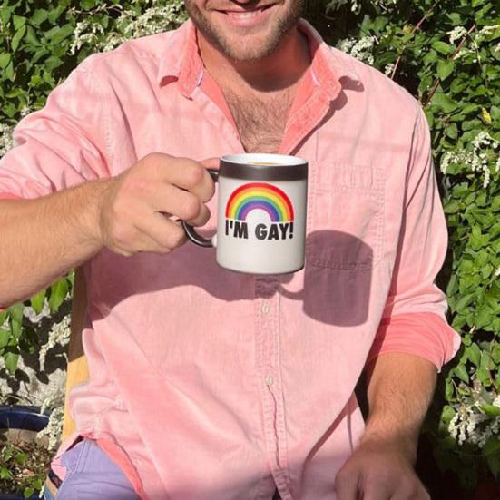 Rainbow Heat Reveal Mug - Color Changing Black Ceramic Cup, 350ml LGBTQ+ Pride Gift Boxed - View #6