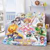 Cardcaptor Sakura Lightweight Flannel Blanket Soft Warm Throw Cozy Blanket for Sofa Bed Home Decor -QJY