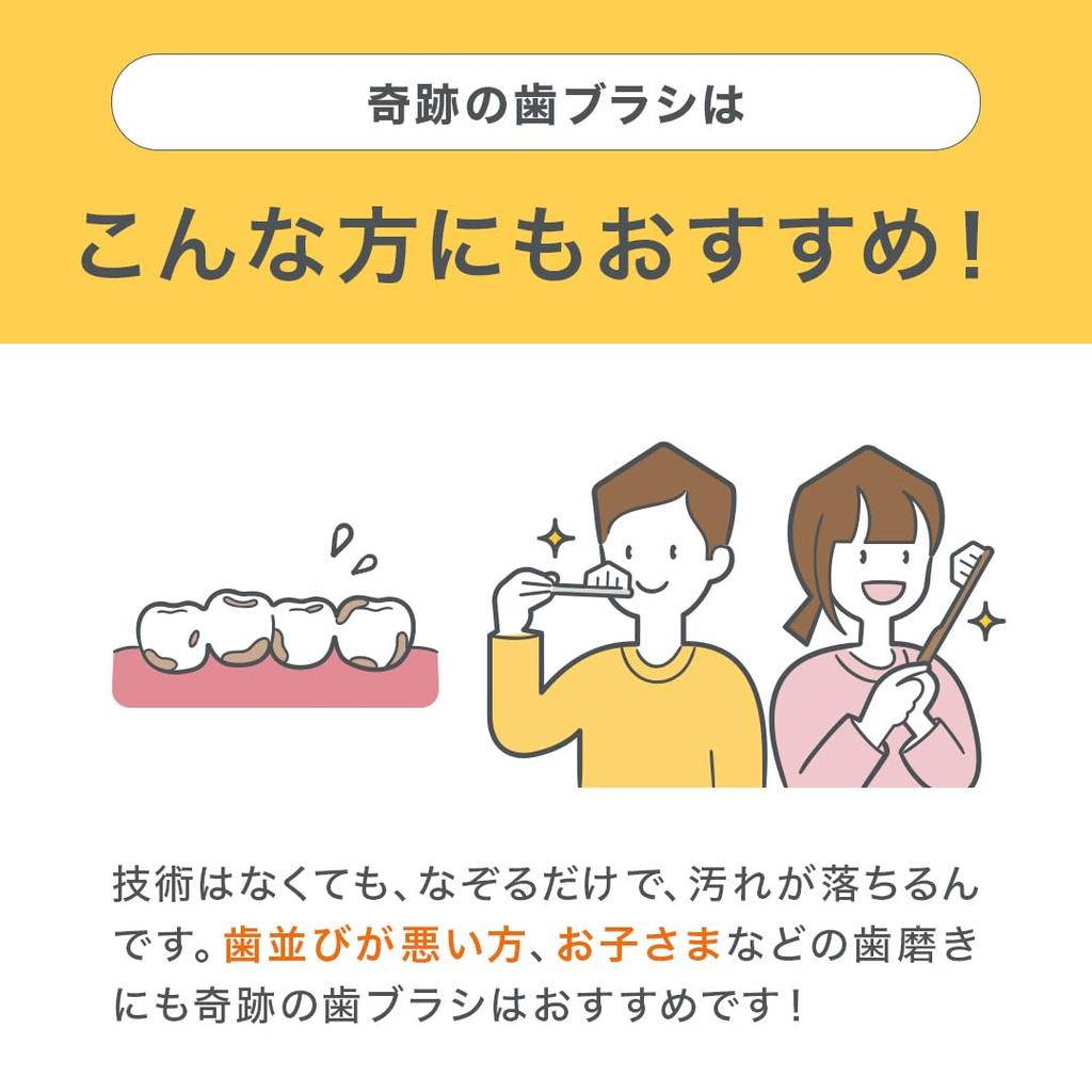 Miracle Toothbrush for Children: Removes Dirt with Just a Swipe, Clear Black, 12-Piece Set [Authentic] [Official]