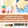 Painless Sapphire Ice Skin Rejuvenation All Over The Body, Portable Home Use, Freezing Point Hair Removal Instrument All Over The Body
