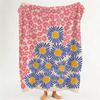 Illustrator L Liv L Lee pattern Throw Flannel Throw Blanket Suitable for Sofa Living Room Bedroom