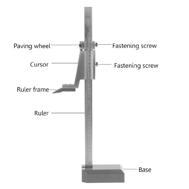 Stainless Steel Calipers Altitude 0-300MM Electronic Measuring Tool for Jewelry