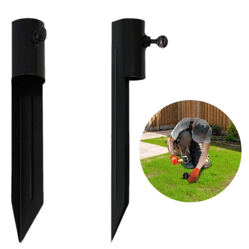 4 Pezzi Picchetti da Giardino Robusti Picchetti Torcia Antiruggine Picchetti Torcia Resistenti alla Corrosione per Luce da Esterno e Torce