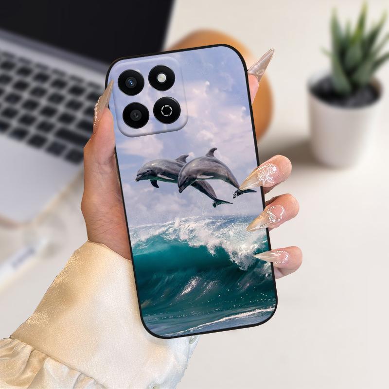 For Honor X7c 4G Cases 200 Smart 5G TPU Silicone Soft Phone Cover For Honor Play 60 Plus Play9T 9T Protective Bumper Funda Capa