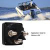 KIMISS Batterie-Trennschalter-Kit, 300A Batterie-Wahlschalter, Schwerlast 3-Positionen Marine-Batterie-Trennschalter für Wohnmobile und Boote