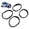 4pcs Rubber Replacement Tire Track with MX6 Pool Clner Tire Track Wheel Belt for R0526100 MX8