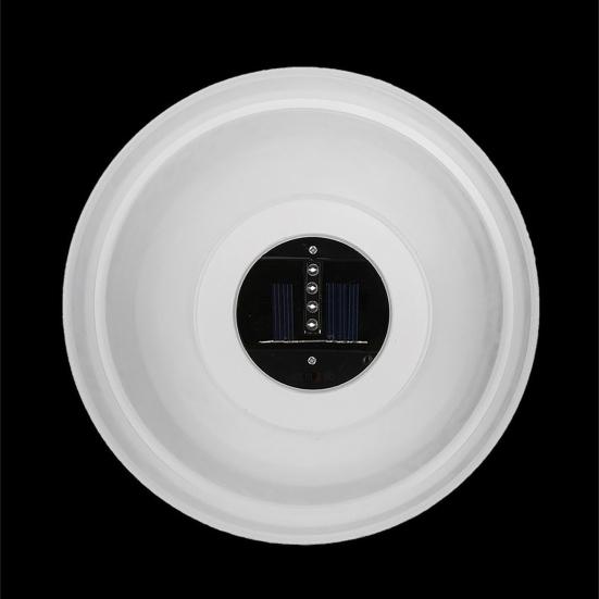 Pot de fleur creux en ABS, coque lumineuse sans fil pour l'extérieur, Pot de plantes solaires LED, fournitures ménagères