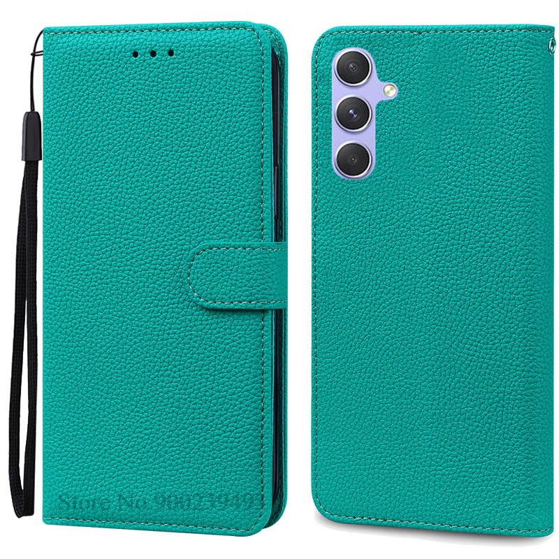 A34 5G Case For Samsung Galaxy A34 Case Silicone Cover For Samsung Galaxy A34 A 34 SM-A346B Phone Cases Leather Wallet Cover