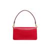 Coach Tabby 26 Flap Closure Side Slit Pocket Polished Pebble Leather Handheld Crossbody Shoulder Bag Medium Women Bags Bright-Red 73995-B4UP7