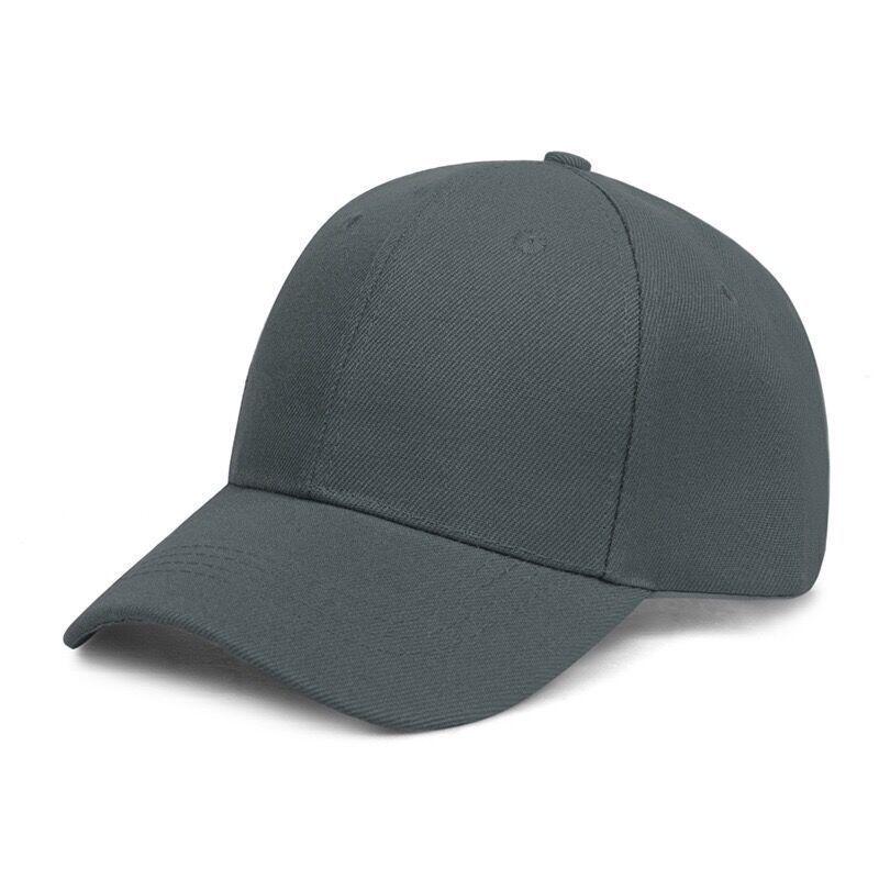 Women's Pure Cotton Black Summer Baseball Cap with Adjustable Copper Buckle - Versatile Duckbill Design, Korean Style.