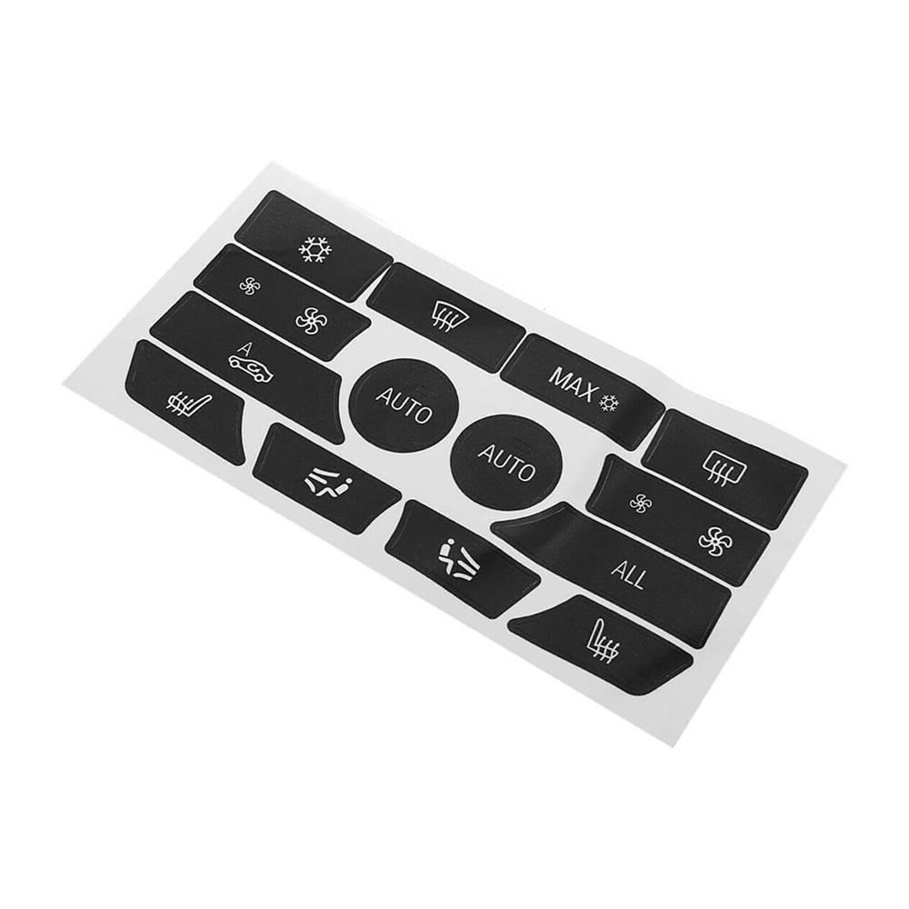 AC Climate Control Button Repair Decals Stickers For BMW 5er 6er 7er F10 F12 F01