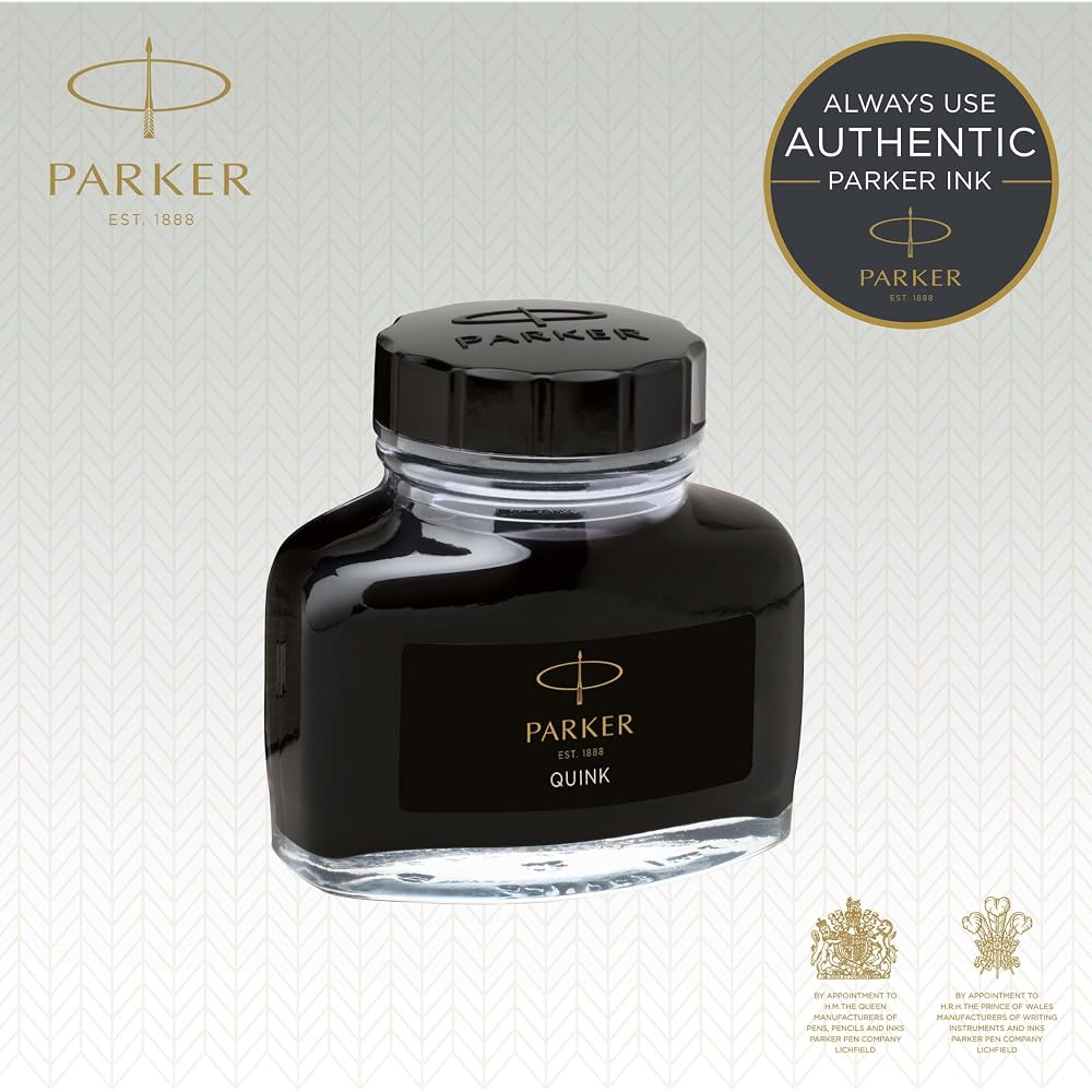 PARKER Parker Bottle Ink Quink Black S1162110 57ml Regular Imported