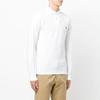 Polo Ralph Lauren Logo Embroidered Solid Color Simple Long Sleeve Polo Shirt Men tops White 710681126-001