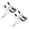 2pcs Adjustable Guide Adjustable Guide Presser Foot Snap On Professional Sewing Machine Presser Foot Low Shank Precision