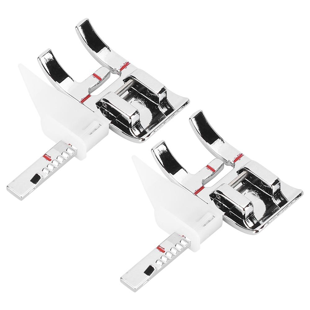 2pcs Adjustable Guide Adjustable Guide Presser Foot Snap On Professional Sewing Machine Presser Foot Low Shank Precision