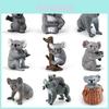 Realistic Koala Animal Model Pvc Collectible For Wildlife Enthusiasts And Nature Decor