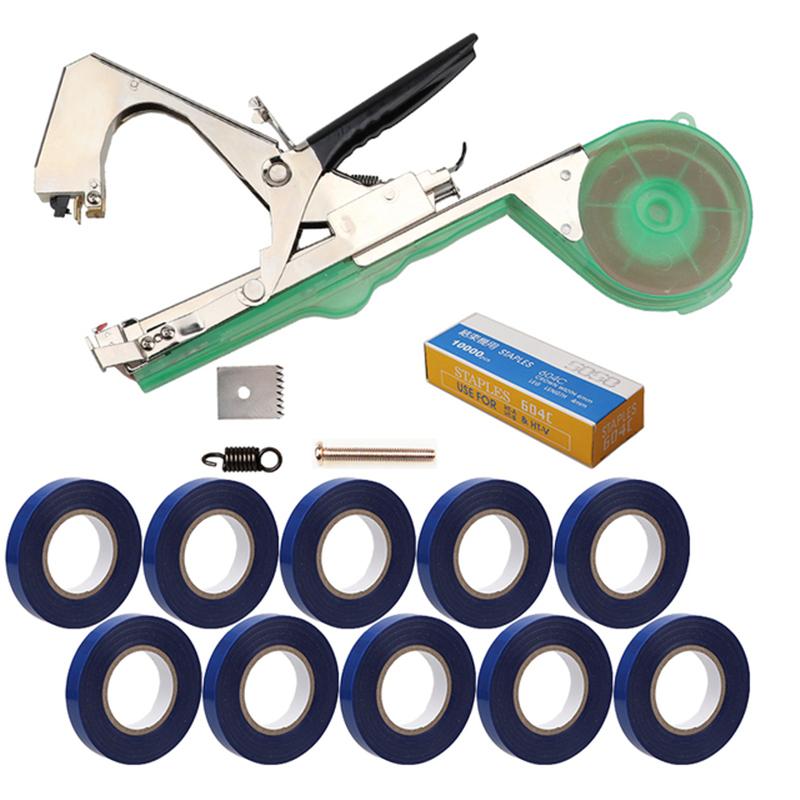 

Садовые инструменты Портативный инструмент для обвязки растений вручную Ленточный инструмент Машина Инструменты для обвязки стеблей и ветвей Для овощей Виноградных лоз Тапенер