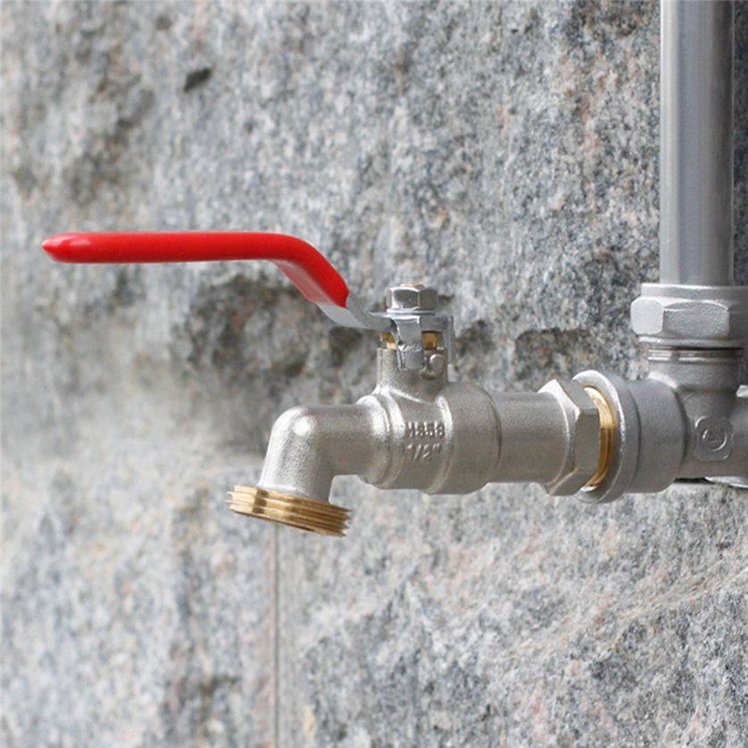 Becken 1/2 Zoll Hebel Garten Wasserhähne Wasserhahn Anschlüsse 1 Stück Home Ein-/Ausschalten Messing Wasserhahn