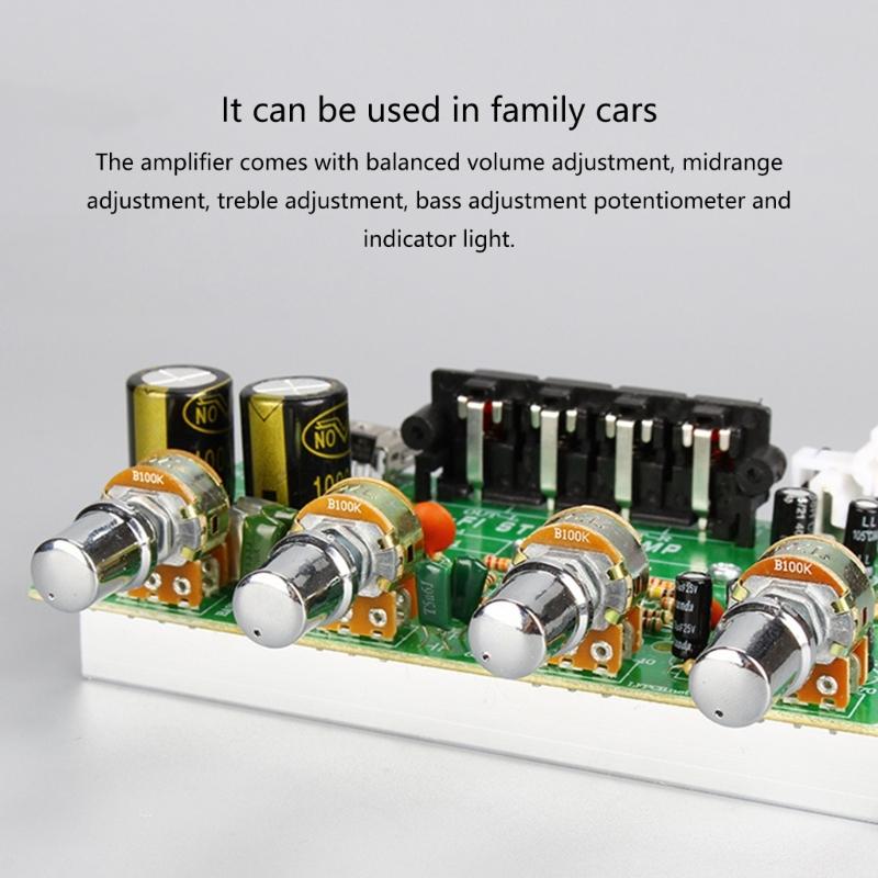 Powerful Double Channel Car Audios Amplifier Board Amplifier Modules Enhances Your Driving Experience with Quality Sound