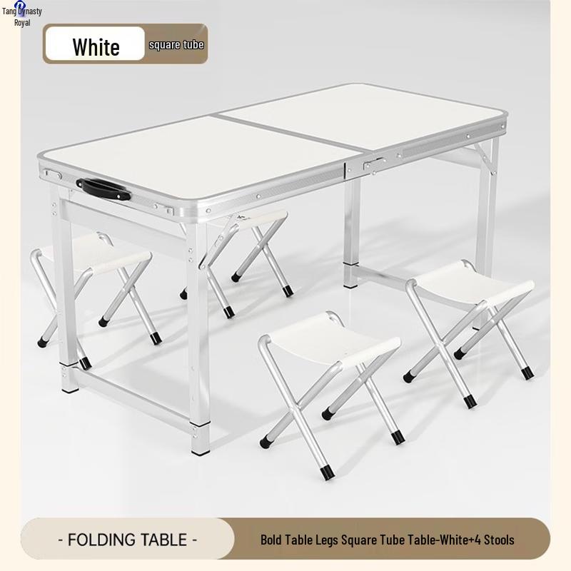 Portable Folding Table for Outdoor Camping & Markets