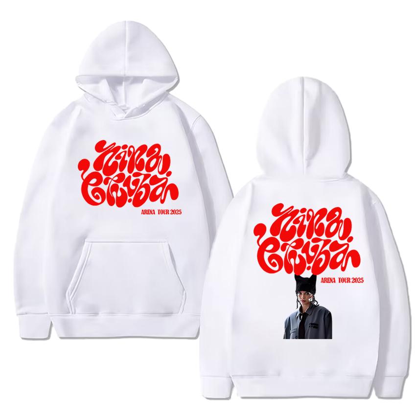 Singer Nina Chuba Arena Tour 2025 Graphics Hoodies Men Women Fashion Y2k Sweatshirt Unisex Casual Fleece Long Sleeve Pullovers