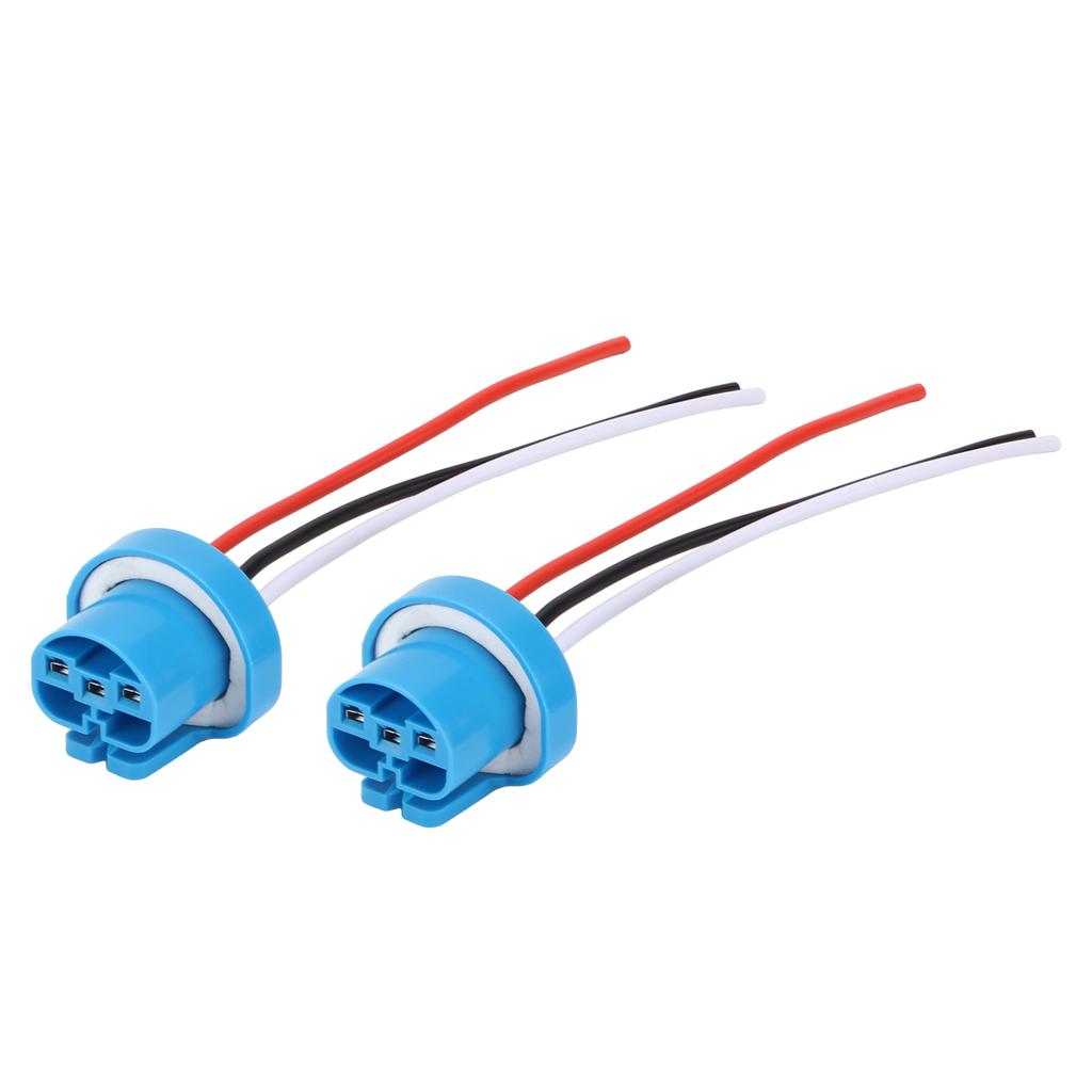 Par 9007 Kvinne Sokkel Sele Hovedlykt Tåkelys Universal for 9004 HB1 HB5 Pærer 12V?24V