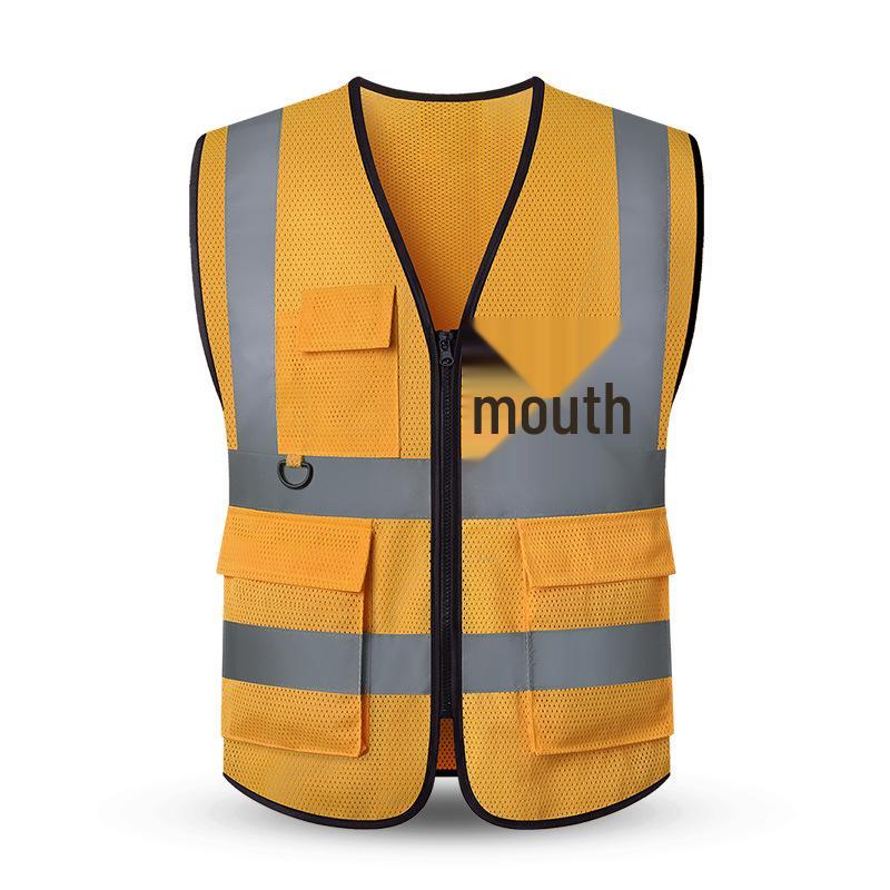 Reflective Vest for Gardening, Traffic, Construction, or Takeaway Use