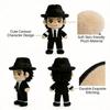 25cm Cute Pop Star Plush Doll Soft Stuffed Toy Music Fan Collectible Gift Home Decor