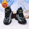 2025 Boys' Winter Sports Shoes: Cotton, Velvet-Lined, Leather-Style, Lightweight, and Warm