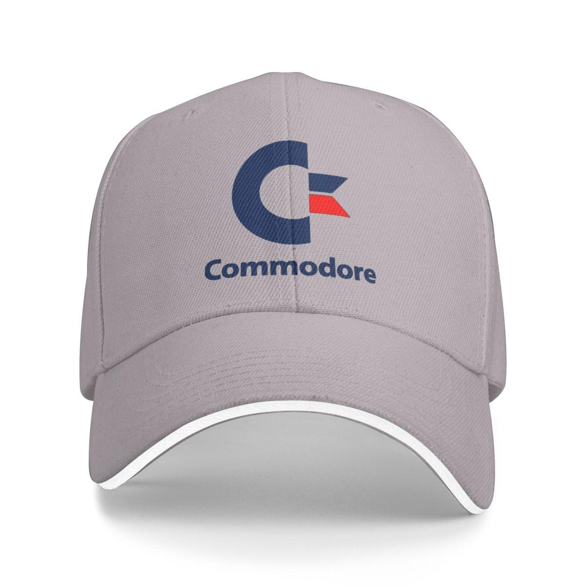 

Commodore 64 Logo Baseball Caps Snapback Baseball Hats Breathable Casual Casquette Outdoor for Men And Women One Size