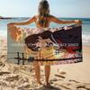 Sakura Girl Sunset Beach Towel Patterned Sunscreen And Windproof Suitable For Swimming Pool Camping Travel Blanket