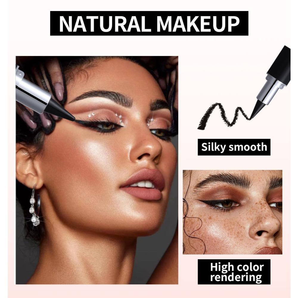 It Is Not Easy To Smudge and Color for A Long Time. Eyeliner 4 Colors.