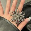 Versatile Ring Trendy Glitter Inspired Design With Comfortable Elastic Band Finger Jewelry For Everyday Use