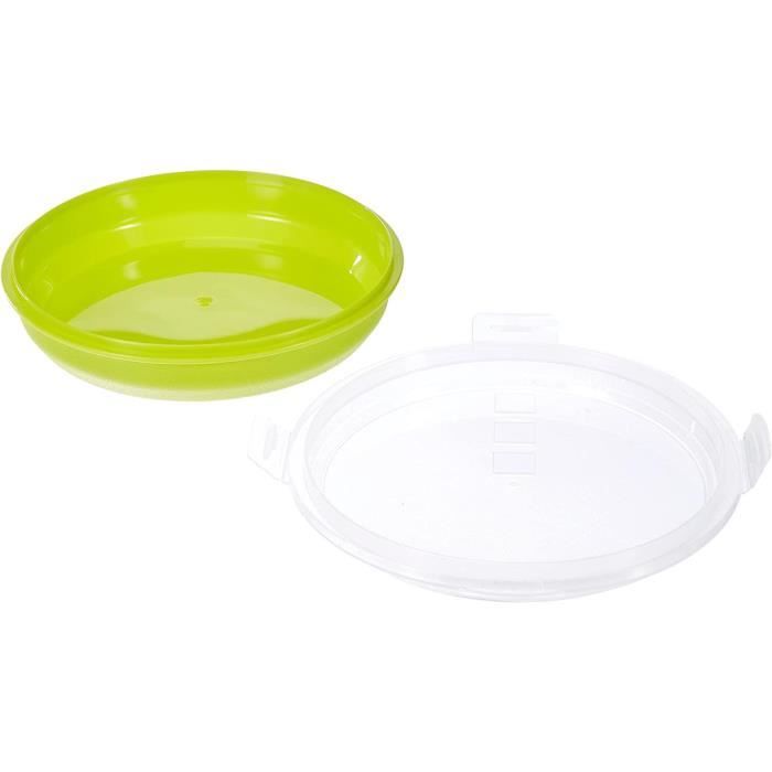 Krabice na uchovávání a přepravu tortilly pr. 21,5 cm zelená