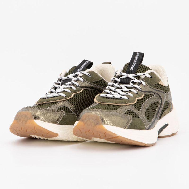 Baskets toile à lacets semelle blanche Femme LE TEMPS DES CERISES