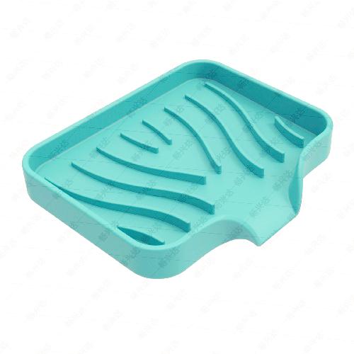 The New Silicone Soap Box, Japanese-style Bathroom Soap Rack, Multifunctional Drain Pad Rack, Punch-free Soap Tray